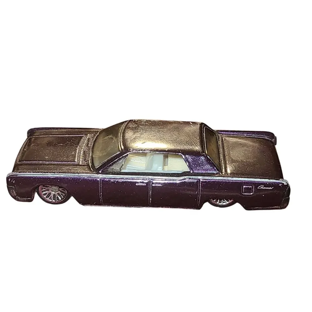 1964 Lincoln Continental Sedan Diecast - Hot Wheels Malaysia Shimmering Purple